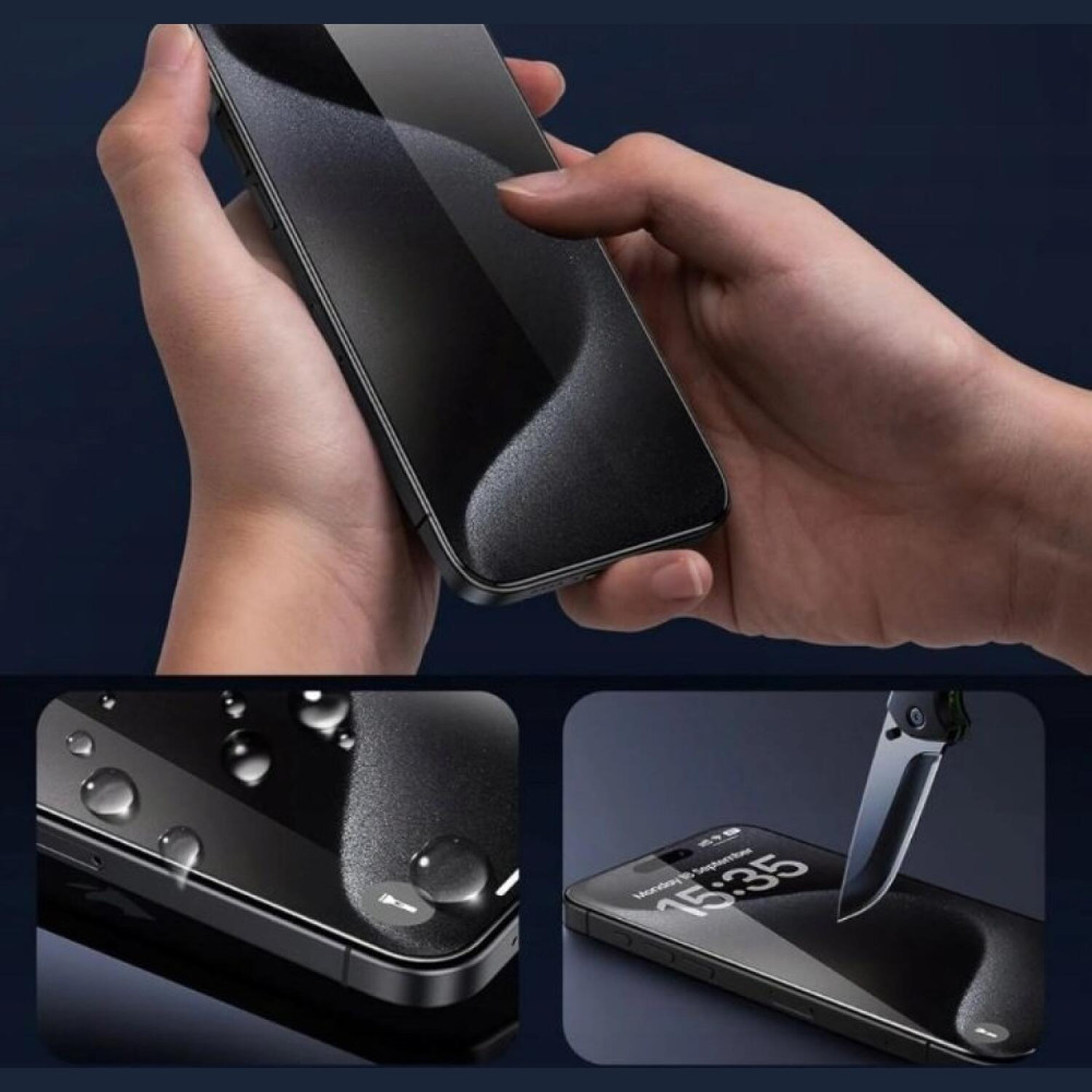 Tempered Glass iPhone Air Tech-Protect Glass Fit+ Αντιχαρακτικό Γυαλί Προστασίας Οθόνης 2 Τεμάχια - Clear (5906302319244)