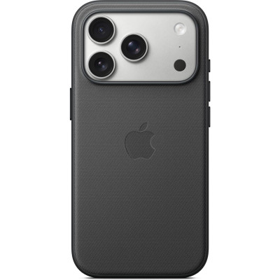 Θήκη iPhone 17 Pro Official Apple TechWoven Case Υφασμάτινη με MagSafe - Black (MGF34ZM/A)