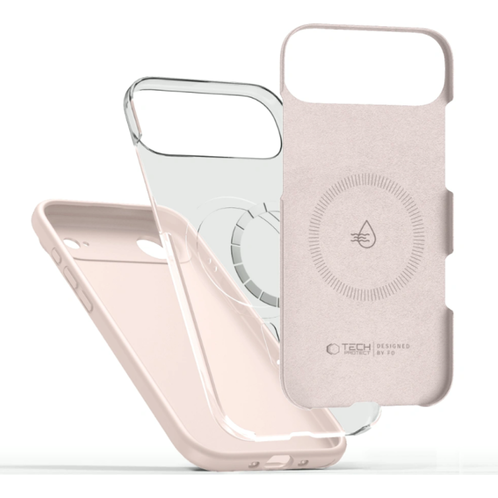 Θήκη iPhone Air Tech-Protect Silicone MagSafe Σιλικόνης με MagSafe - Pink Pearl (5906302330225)