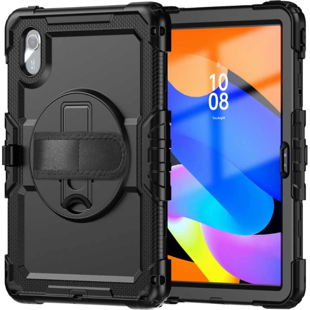 Θήκη Lenovo Idea Tab / K11 Gen 2 11" TB-336 Tech-Protect Solid Full Body Ανθεκτική με Λαβή / Backstand & Ζώνη Μεταφοράς - Black (5906302331949)