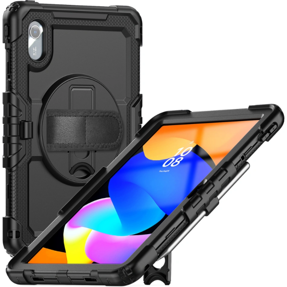 Θήκη Lenovo Idea Tab / K11 Gen 2 11" TB-336 Tech-Protect Solid Full Body Ανθεκτική με Λαβή / Backstand & Ζώνη Μεταφοράς - Black (5906302331949)