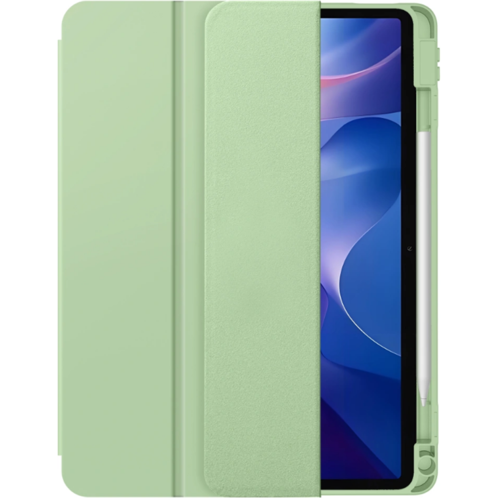 Θήκη Xiaomi Redmi Pad 2 11" Tech-Protect SC Pen Smartcase Flip με Υποδοχή για Γραφίδα - Matcha Green (5906302318704)