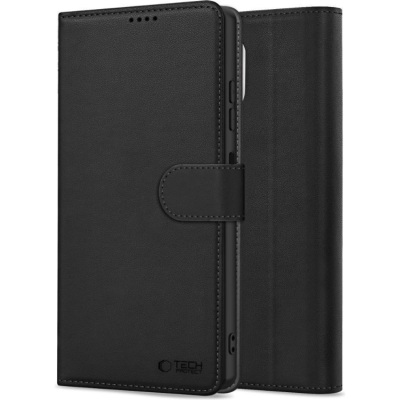 Θήκη Xiaomi Redmi 15C 4G Tech-Protect Wallet Πορτοφόλι - Black (5906302332151)