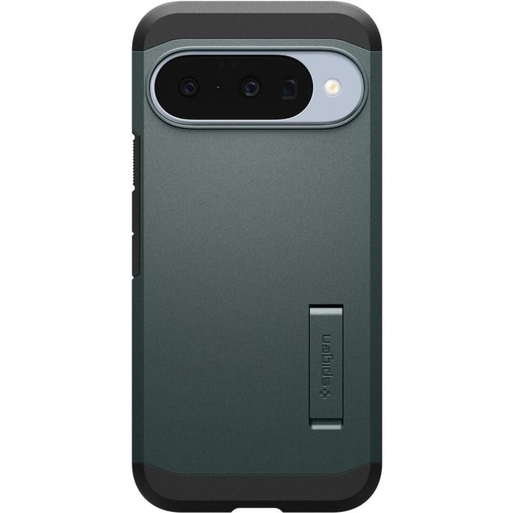 Θήκη Google Pixel 10 / 10 Pro Spigen Tough Armor AI MagFit Ανθεκτική με MagSafe Qi2 & KickStand - Abyss Green (ACS09707)