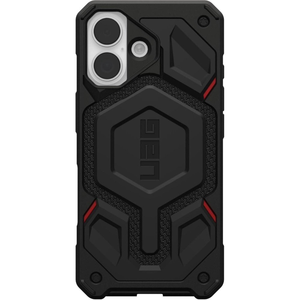 Θήκη iPhone 17 UAG Monarch Pro Ανθεκτική με MagSafe - Kevlar Black (114516113940)