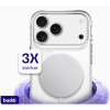 Θήκη iPhone 17 Pro Max Buddi Core Σκληρή Διάφανη με MagSafe - Clear (8719246494680)