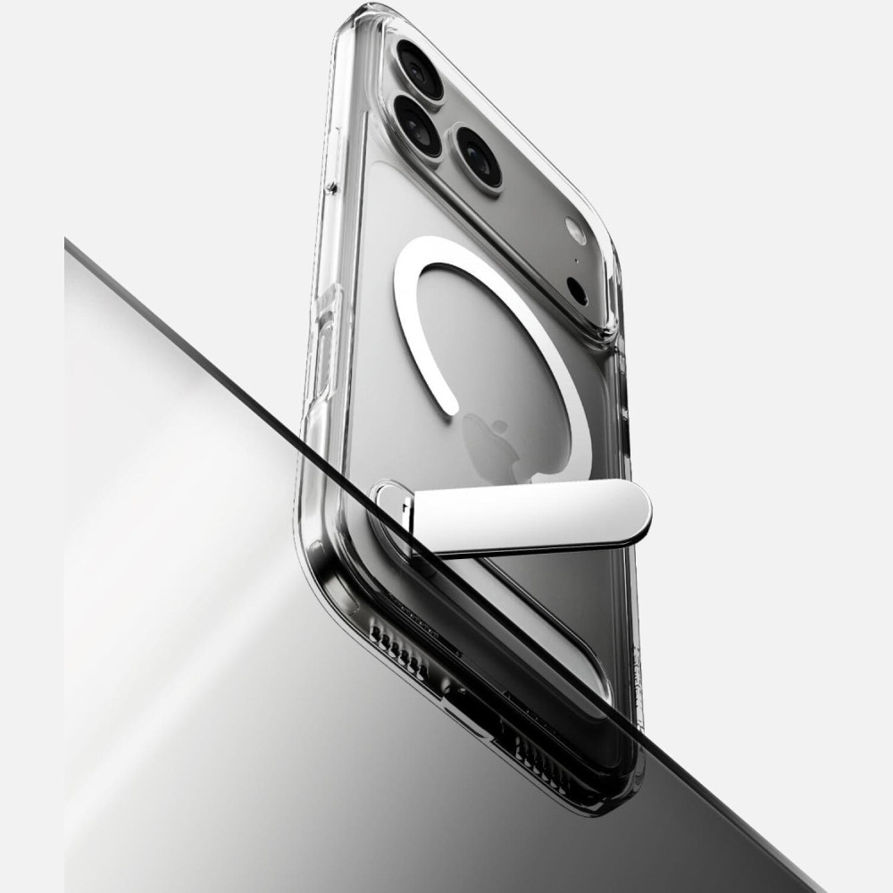 Θήκη iPhone 17 Pro Max Spigen Ultra Hybrid S MagFit Σκληρή με MagSafe - Clear / White (ACS09893)