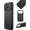 Θήκη iPhone 17 Pro Max MUJJO by Troubadour Full Leather Case Δερμάτινη με MagSafe - Black (MUJJO-CL-063-BK)
