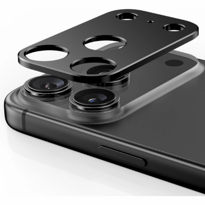 Κάλυμμα Κάμερας iPhone 17 Pro Tech-Protect Camalloy Fit+ Προστατευτικό Μεταλλικό - Black (5906302319138)