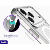 Θήκη iPhone 17 Pro Buddi Core Σκληρή Ημιδιάφανη με MagSafe - Matte Clear (8719246494703)