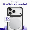 Θήκη iPhone 17 Pro Max Buddi Hybrid Σκληρή Διάφανη με MagSafe - Transparent / Black (8719246492563)