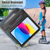 Θήκη iPad (A16) 11th Gen. 2025 11" / 10th Gen. 2022 10.9" HappyCase Ανθεκτική για Παιδιά - Black (8719246377167)