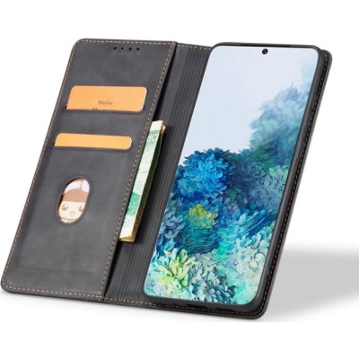 Θήκη iPhone 17 Pro Bodycell Book Case Πορτοφόλι - Black (5206015083167)