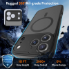 Θήκη iPhone 17 Pro Max Tech-Protect BasicMag Σκληρή Ημιδιάφανη με MagSafe & Πλαίσιο Κάμερας - Matte Black (5906302319848)