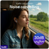 Bluetooth Ακουστικά Buddi Pulse True Wireless Headset Ασύρματα με Θήκη Φόρτισης & Τεχνολογία ANC Ακύρωσης Θορύβου 5 Έτη Εγγύηση - White (8719246483141)