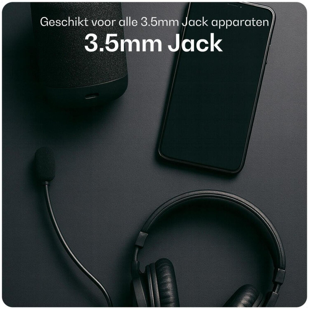 Καλώδιο Ήχου Buddi Flex 3.5mm Jack Aux Audio Cable 3.5mm Jack (male) σε 3.5mm Jack (male) 200cm 5 Έτη Εγγύηση - Black (8719246483103)
