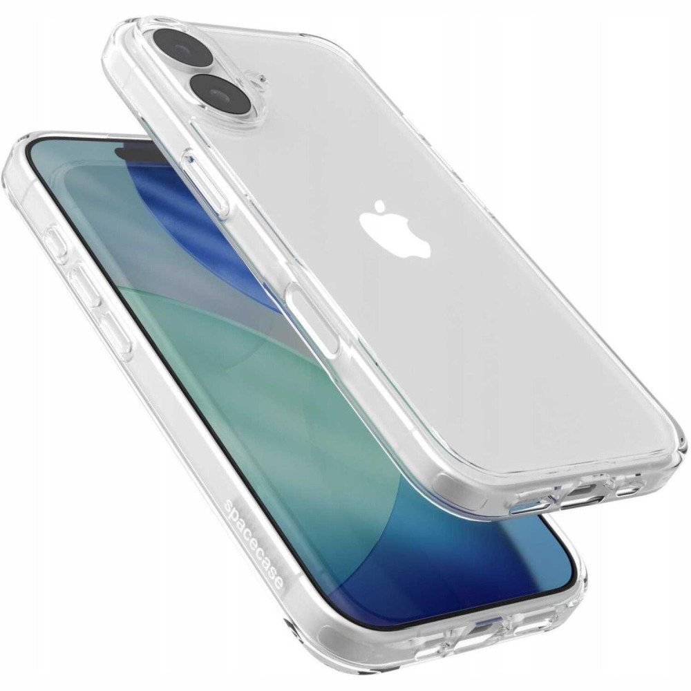 Θήκη iPhone 17 Spacecase Clear Case Σκληρή Διάφανη 1mm - Transparent (5905719131081)