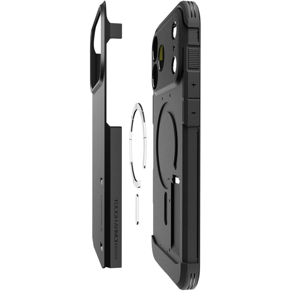 Θήκη iPhone 17 Pro Spigen Tough Armor T MagFit Ανθεκτική με Κάλυμμα για Camera Control & MagSafe - Black (ACS10361)