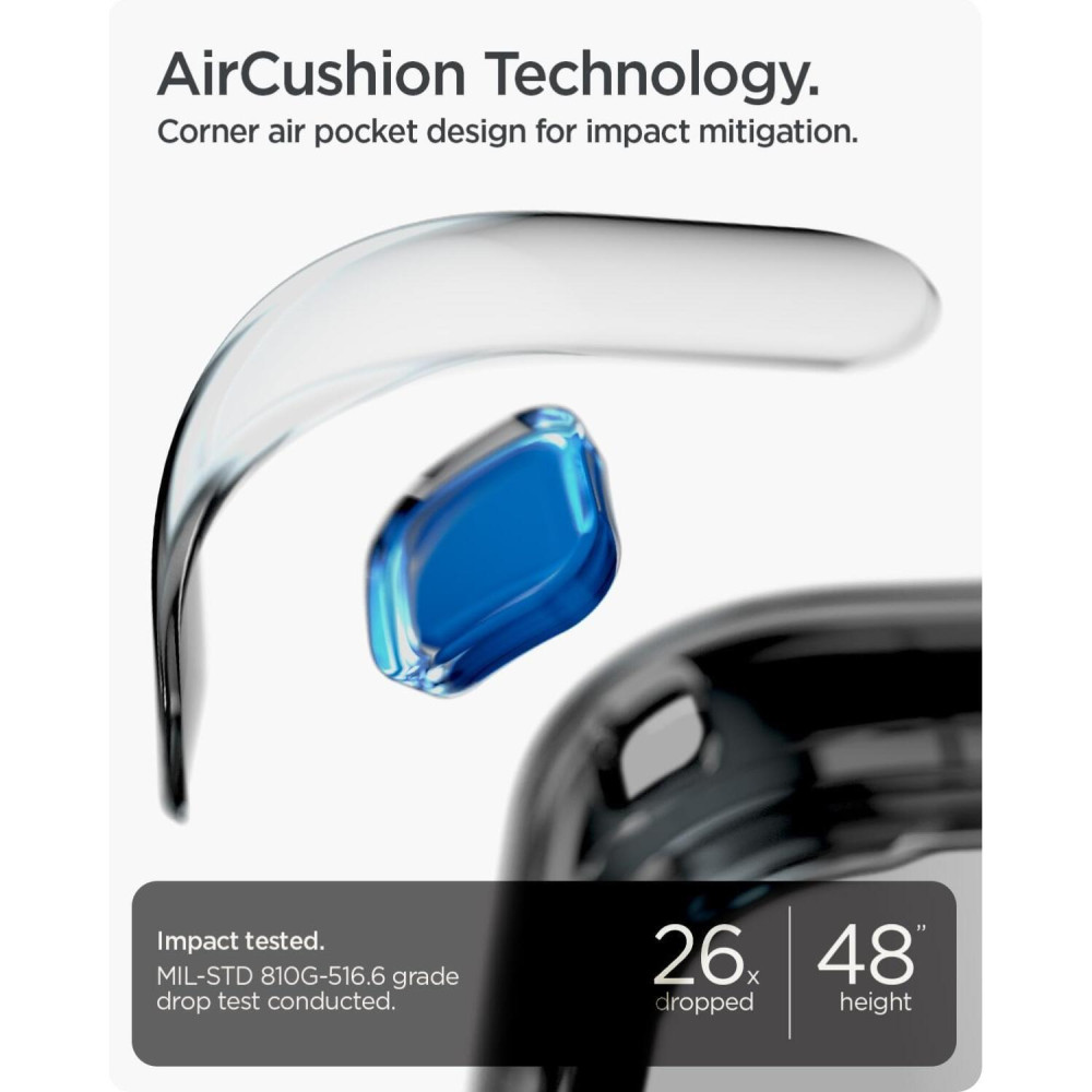 Θήκη Google Pixel 10 / 10 Pro Spigen Rugged Armor MagFit Ανθεκτική με MagSafe Qi2 - Matte Black (ACS09698)