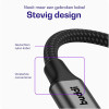 Καλώδιο Ήχου Buddi Flex 3.5mm Jack Aux Audio Cable 3.5mm Jack (male) σε 3.5mm Jack (male) 100cm 5 Έτη Εγγύηση - Black (8719246483097)