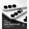 Tempered Glass Samsung Galaxy S25 FE Ringke Camera Lens Frame Glass Αντιχαρακτικό Γυαλί Προστασίας για Φακό Κάμερας 2 Τεμάχια - Black (8800293859703)