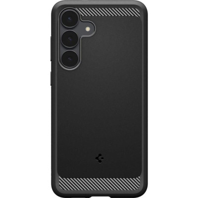 Θήκη Samsung Galaxy S25 FE Spigen Rugged Armor Ανθεκτική Σιλικόνης - Matte Black (ACS10025)