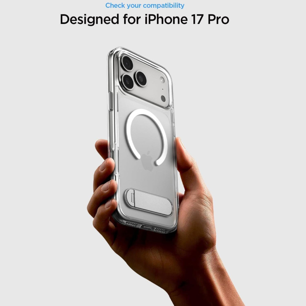 Θήκη iPhone 17 Pro Spigen Ultra Hybrid S MagFit Σκληρή με MagSafe - Clear / White (ACS09946)