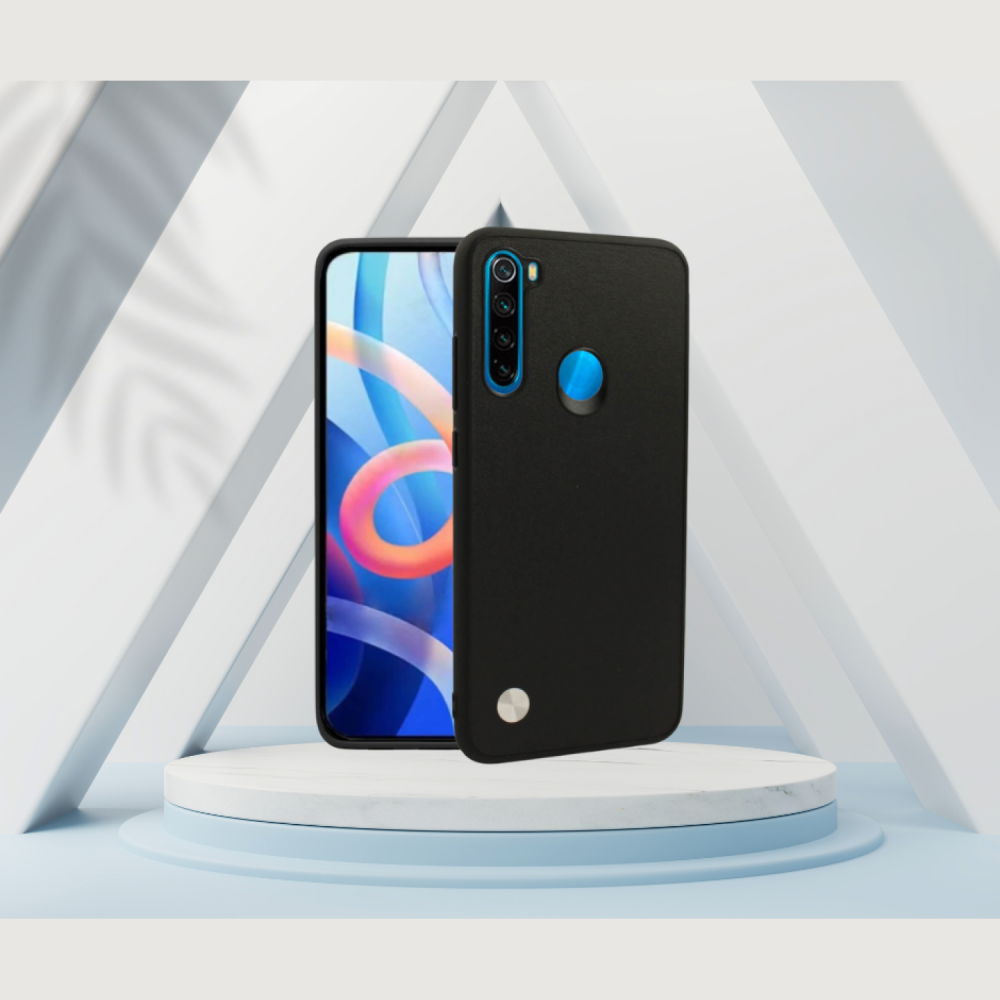 Θήκη Xiaomi Redmi Note 8 / Note 8 2021 Bodycell Vegan Cover Σκληρή - Black (5206015078095)