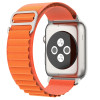 Techsuit Watchband W037 - Nylon Λουράκι Apple Watch Ultra/SE/11/10/9/8/7/6/5/4 (49/46/45/44mm) - Orange (5949419015210)
