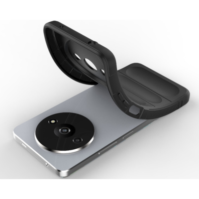 Θήκη Σιλικόνης - Xiaomi Redmi A3 - Techsuit Magic Shield - Black (5949419114043)