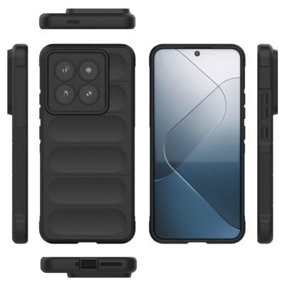 Θήκη Σιλικόνης - Xiaomi 14 Pro - Techsuit Magic Shield - Black (5949419110625)