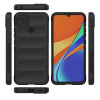 Techsuit Magic Shield - Θήκη Σιλικόνης Xiaomi Redmi 9C - Black (5949419117884)
