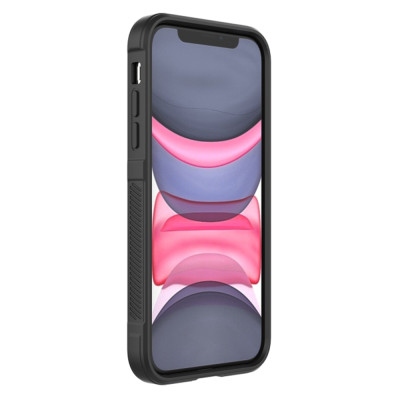 Techsuit Magic Shield - Θήκη Σιλικόνης Apple iPhone 11 - Black (5949419113626)