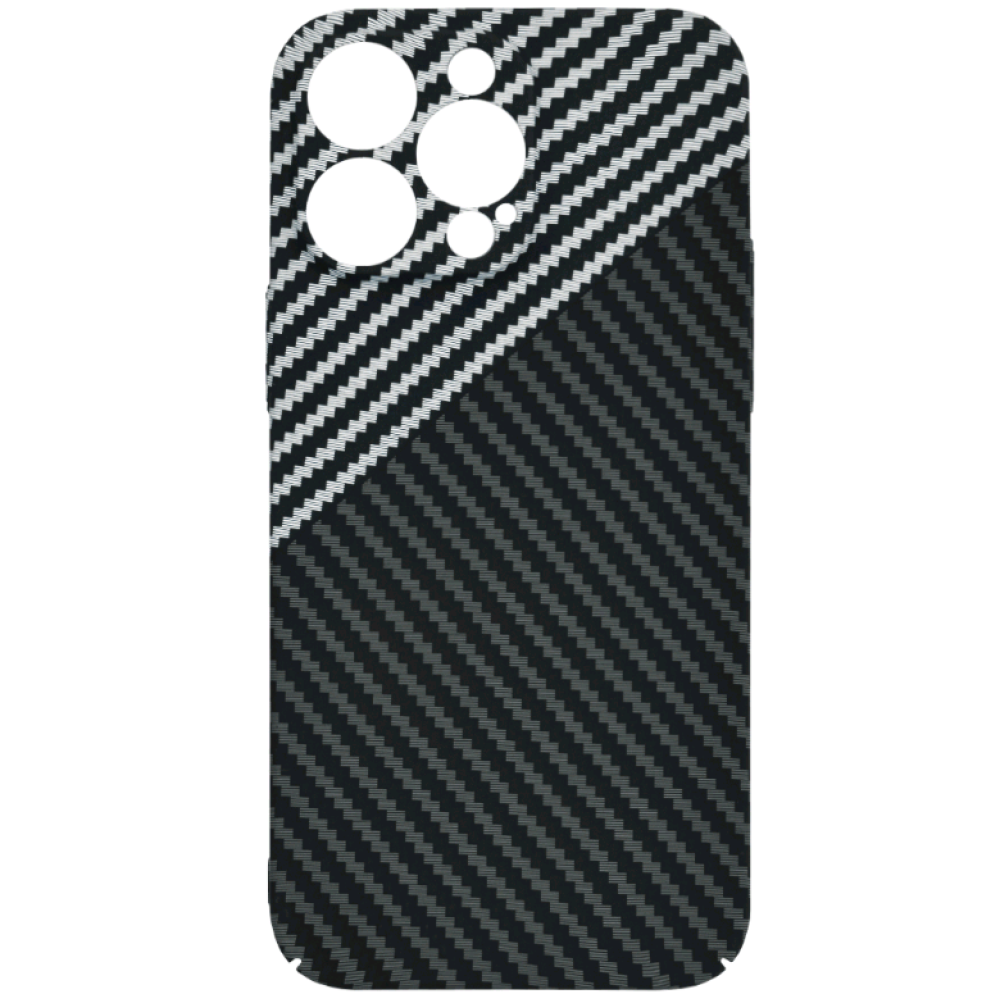 Techsuit Carbonite FiberShell - Σκληρή Θήκη Apple iPhone 14 Pro Max - Stealth Gray (5949419209374)