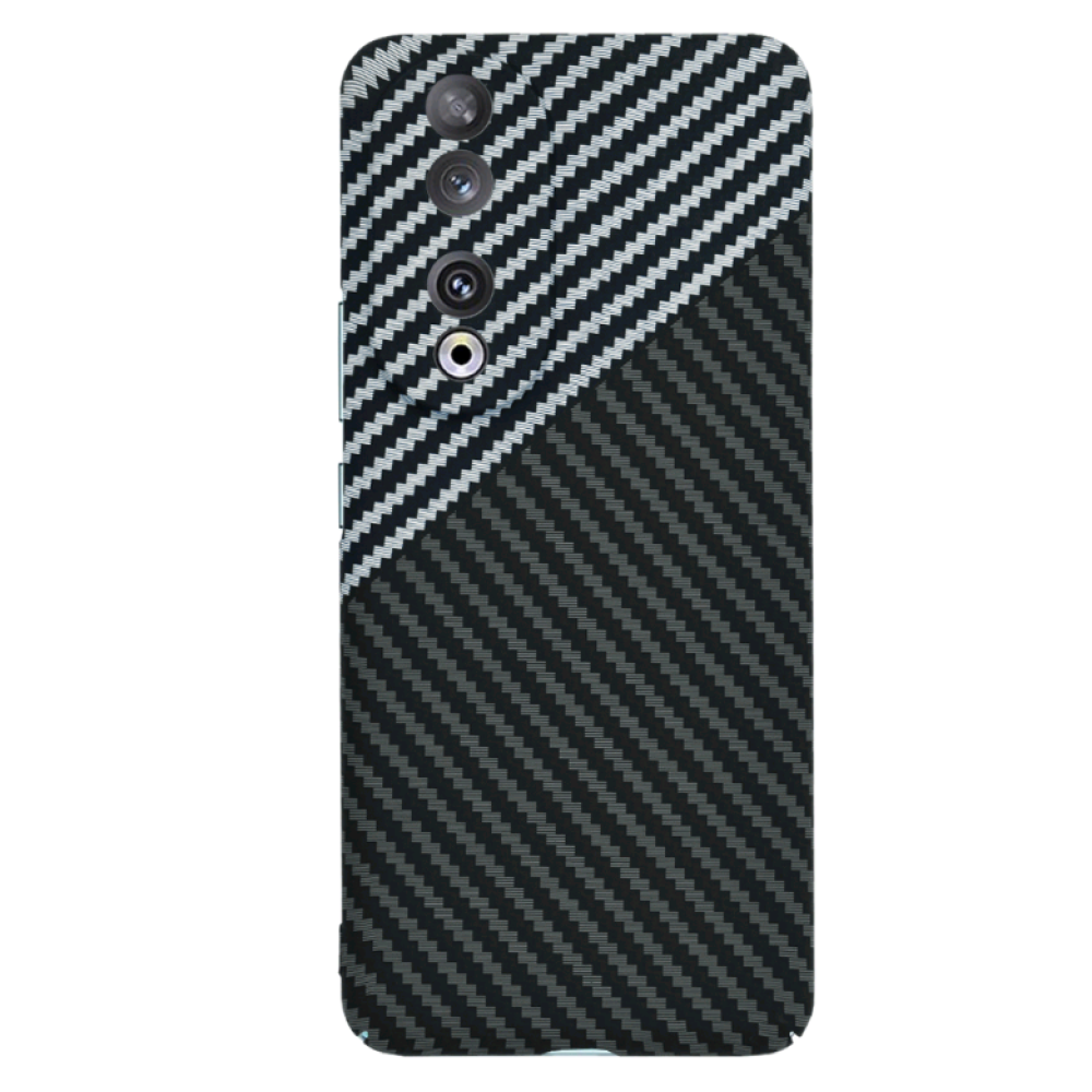 Techsuit Carbonite FiberShell - Σκληρή Θήκη Honor 90 - Stealth Gray (5949419213005)