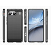 Θήκη OnePlus Nord 4 Techsuit Carbon Silicone Σιλικόνης - Black (5949419232549)