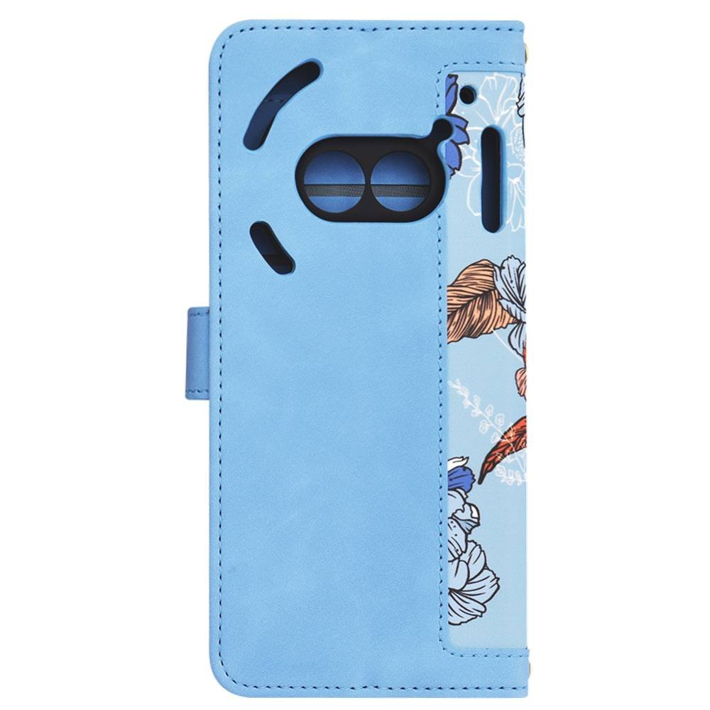 Θήκη Nothing Phone 2a / 2a Plus Techsuit FlipCraft Πορτοφόλι από Οικολογικό Δέρμα με Αποσπώμενο Λουράκι Χειρός - Vibrant Blue (5949419166073)