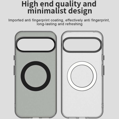 Θήκη Google Pixel 10 / 10 Pro Techsuit CandyCase Σκληρή Ημιδιάφανη με MagSafe Qi2 - Black (5949419321670)