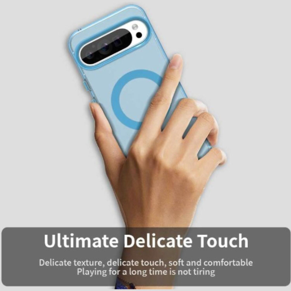 Θήκη Google Pixel 10 / 10 Pro Techsuit CandyCase Σκληρή Ημιδιάφανη με MagSafe Qi2 - Blue (5949419321649)