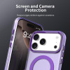 Θήκη iPhone 17 Pro Max Techsuit CandyCase Σκληρή Ημιδιάφανη με MagSafe - Purple (5949419313279)