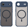 Θήκη iPhone Air Techsuit HaloFrost II MagSafe Σκληρή Ημιδιάφανη με MagSafe - Navy Blue (5949419296756)