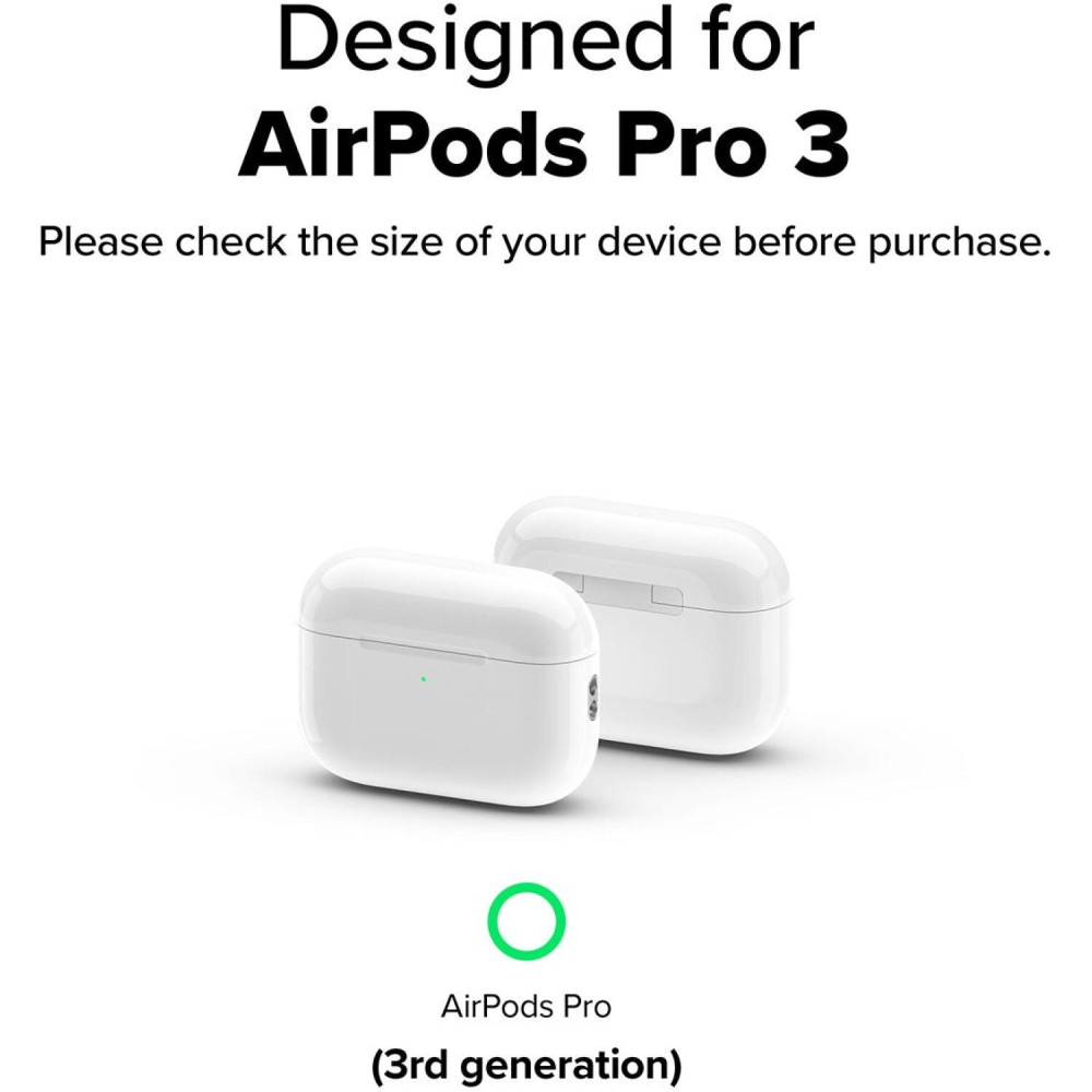 Θήκη AirPods Pro 3rd Gen Ringke Onyx Magnetic με MagSafe - Black (8800293859369)
