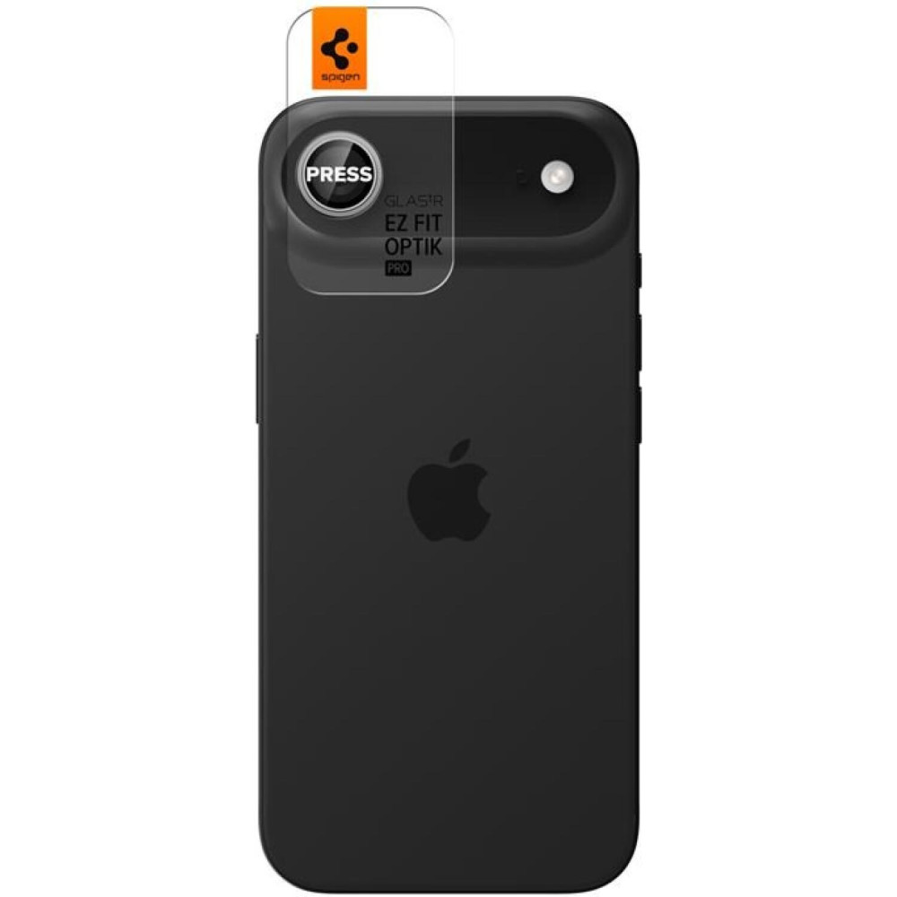 Tempered Glass iPhone Air Spigen GLAS.tR EZ Fit OPTIK Pro Camera Lens Protector Αντιχαρακτικό Γυαλί Προστασίας για Φακό Κάμερας 2 Τεμάχια - Silver (AGL10132)