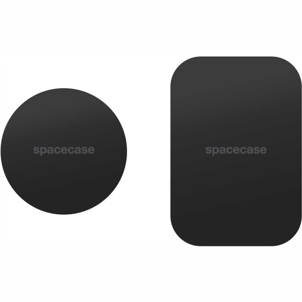 Μαγνητικές Πλάκες Spacecase Magnetic Plates Σετ Αυτοκόλλητες Μεταλλικές για Μαγνητική Βάση Αυτοκινήτου 2 Τεμάχια - Black (5905719102500)