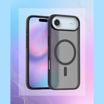 Θήκη iPhone Air Bodycell MagSafe Backcover Σκληρή Ημιδιάφανη με MagSafe - Matte Black (5206015083839)