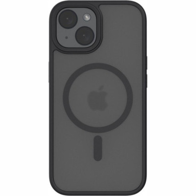 Θήκη iPhone 15 Bodycell MagSafe Backcover Σκληρή Ημιδιάφανη με MagSafe - Matte Black (5206015083723)