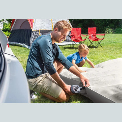 Ηλεκτρική Τρόμπα Intex Quick Fill Αντλία Αέρα για Φουσκωτά 220-240V - Black (66640)