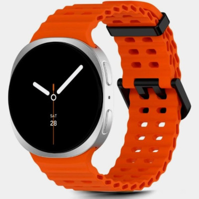 Λουράκι Samsung Galaxy Watch 8 Classic / Watch 8 (46/44/40mm) Tech-Protect Iconband Pro Σιλικόνης - Sunburst Orange (5906302331192)