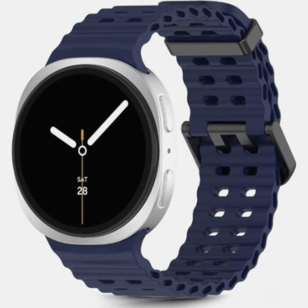 Λουράκι Samsung Galaxy Watch 8 Classic / Watch 8 (46/44/40mm) Tech-Protect Iconband Pro Σιλικόνης - Storm Blue (5906302331185)