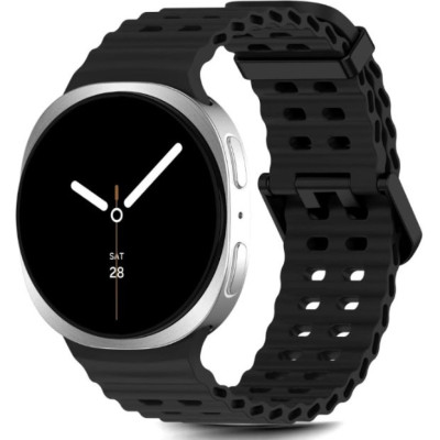 Λουράκι Samsung Galaxy Watch 8 Classic / Watch 8 (46/44/40mm) Tech-Protect Iconband Pro Σιλικόνης - Black (5906302331178)